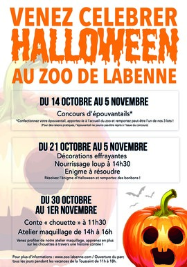 Halloween au Zoo de Labenne