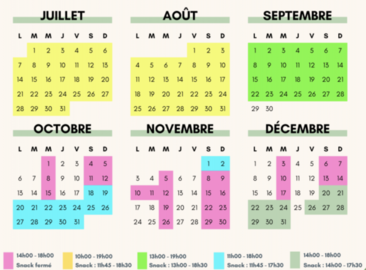 Ouvert toute l'année