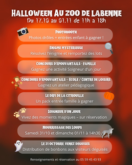 Ouverture tous les jours 
