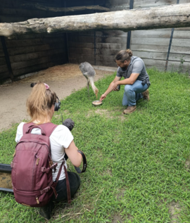 Tournage au Zoo 